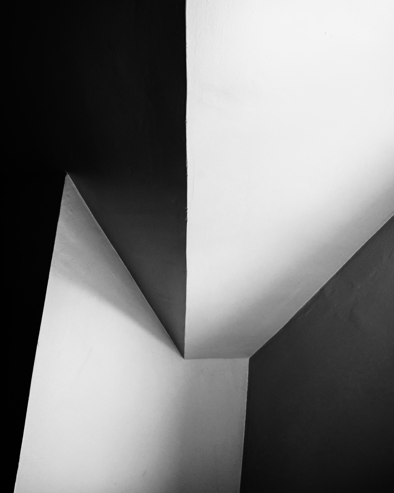 Architectural abstraction — angles and light
